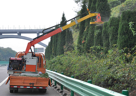 车载绿篱修剪机各组成部分介绍